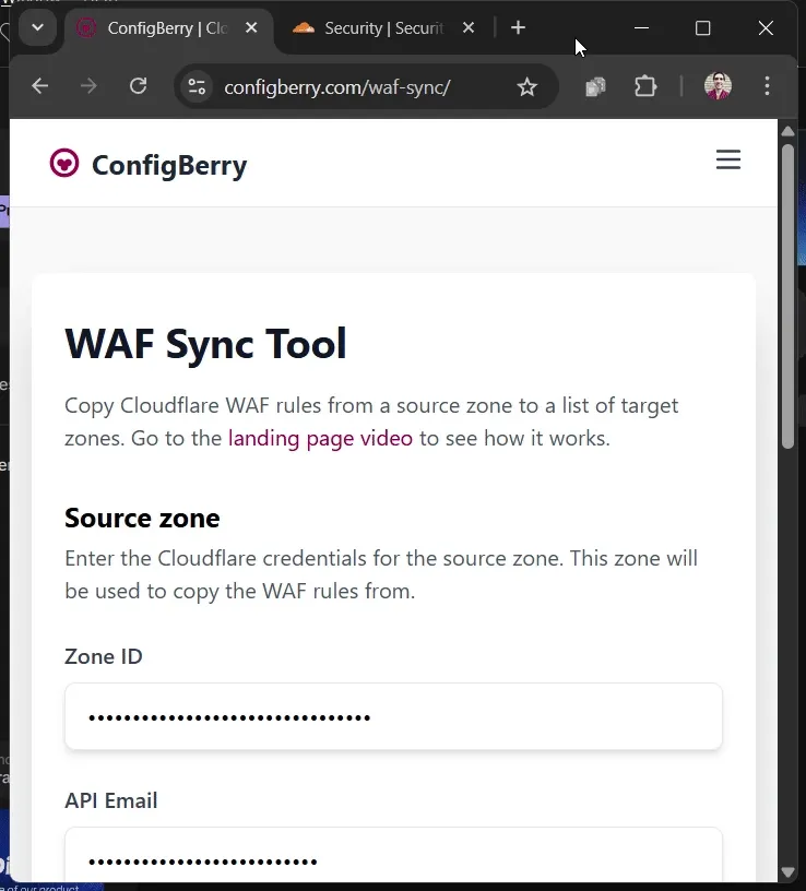 copy Cloudflare rules tool