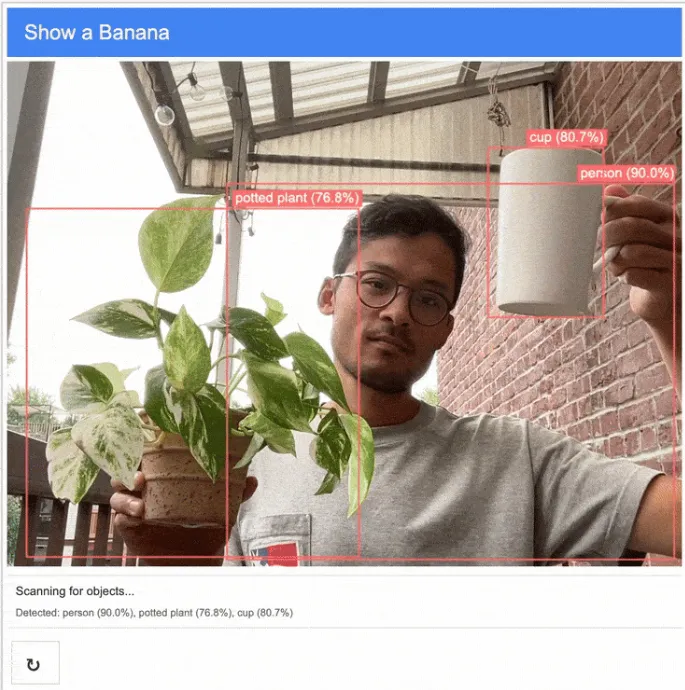 CAPTCHA doesn't let you through without showing a banana