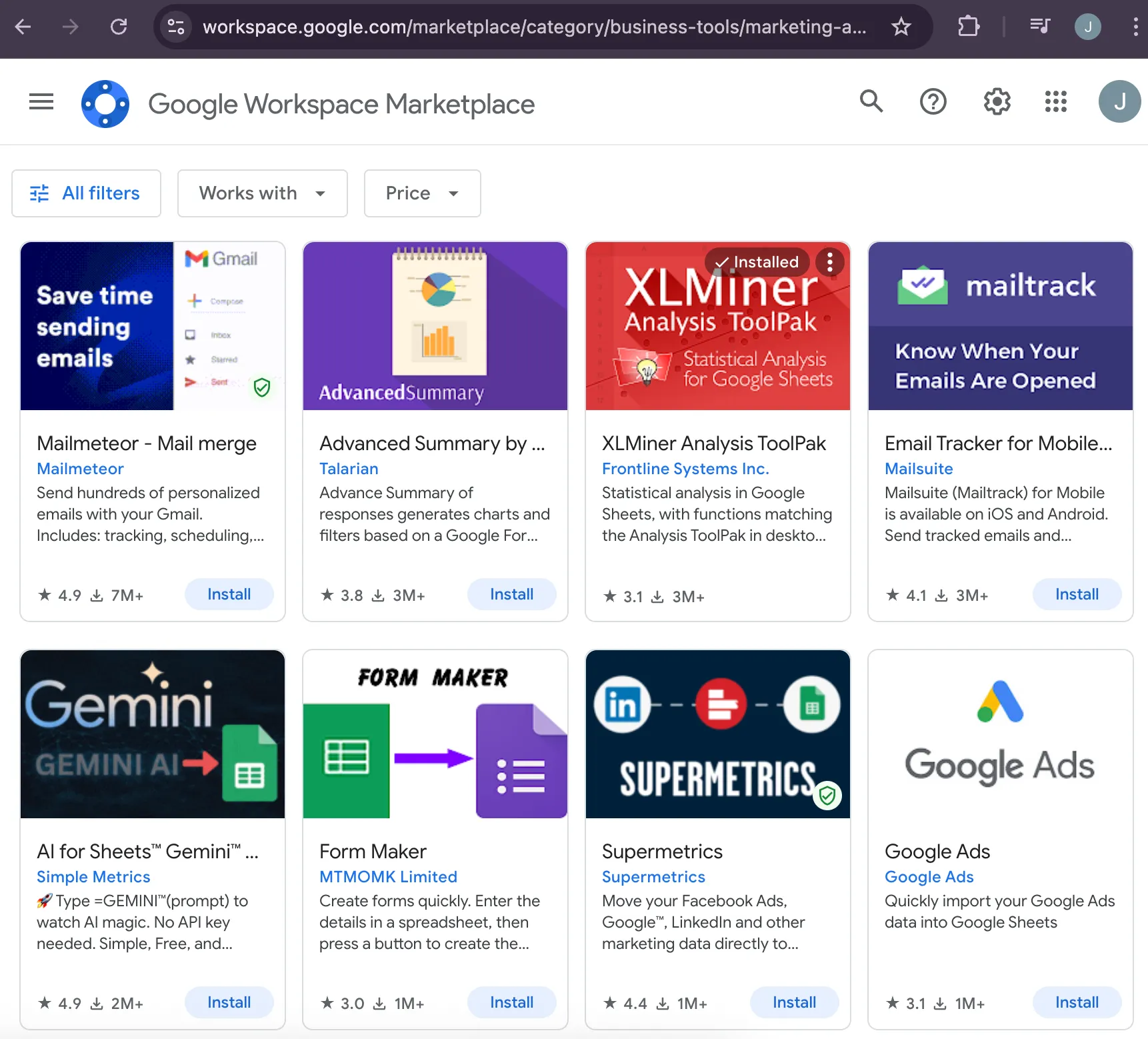 Google Workspace Marketplace